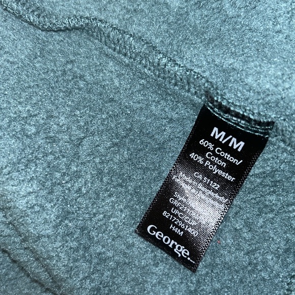 GEORGE Green Zipper Hoodie - Picture 6 of 7